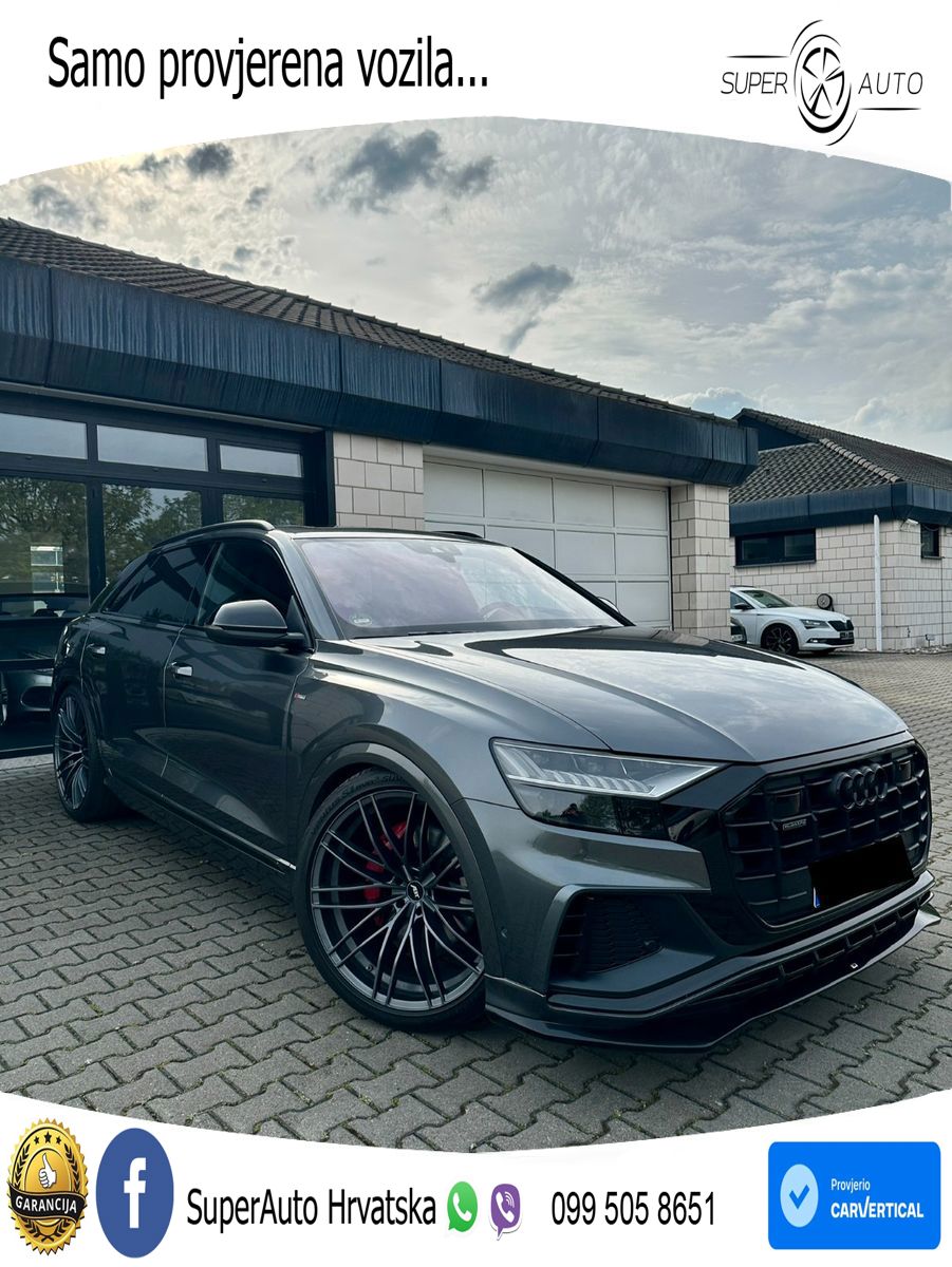 Audi Q8 50 TDI V6 (286 KS) quattro Tiptronic S line 330 KS LED+GR SJED+ACC