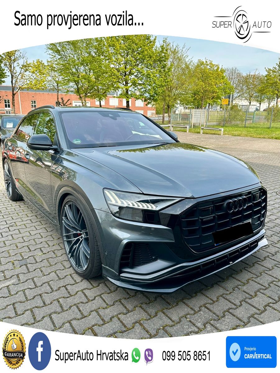 Audi Q8 50 TDI V6 (286 KS) quattro Tiptronic S line 330 KS LED+GR SJED+ACC