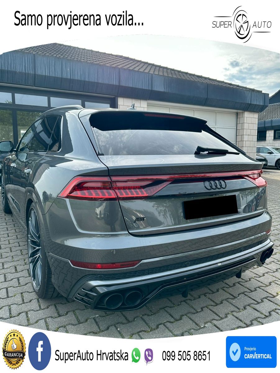 Audi Q8 50 TDI V6 (286 KS) quattro Tiptronic S line 330 KS LED+GR SJED+ACC