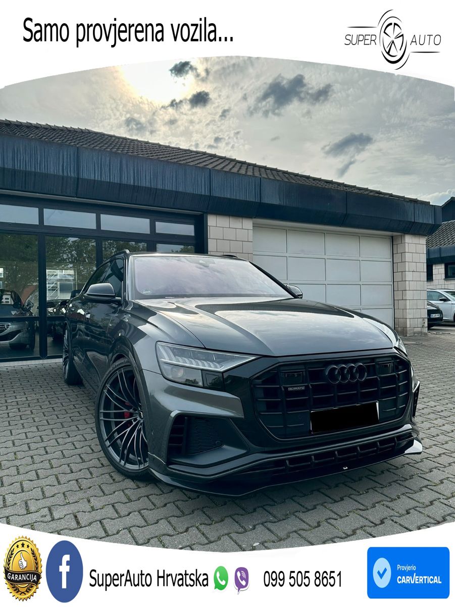 Audi Q8 50 TDI V6 (286 KS) quattro Tiptronic S line 330 KS LED+GR SJED+ACC