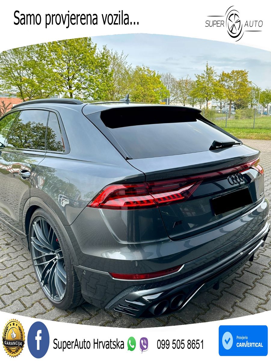 Audi Q8 50 TDI V6 (286 KS) quattro Tiptronic S line 330 KS LED+GR SJED+ACC