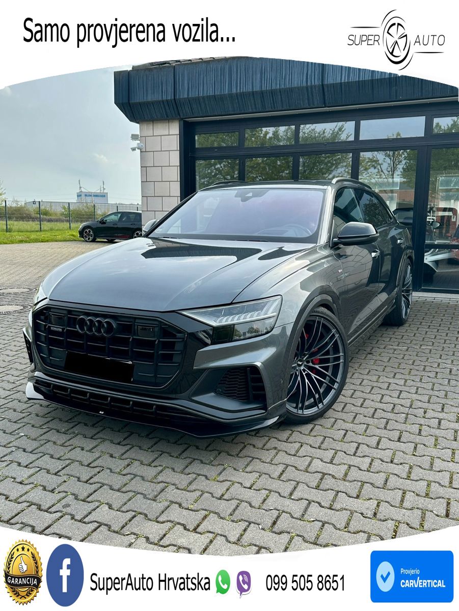 Audi Q8 50 TDI V6 (286 KS) quattro Tiptronic S line 330 KS LED+GR SJED+ACC