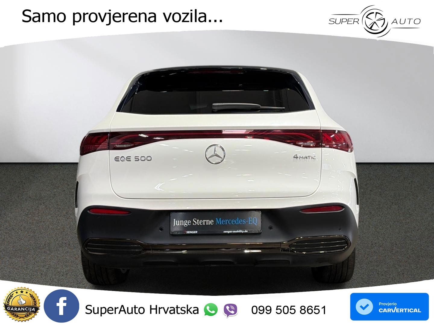 Mercedes EQE SUV 500 100 kWh (408 KS) 4MATIC