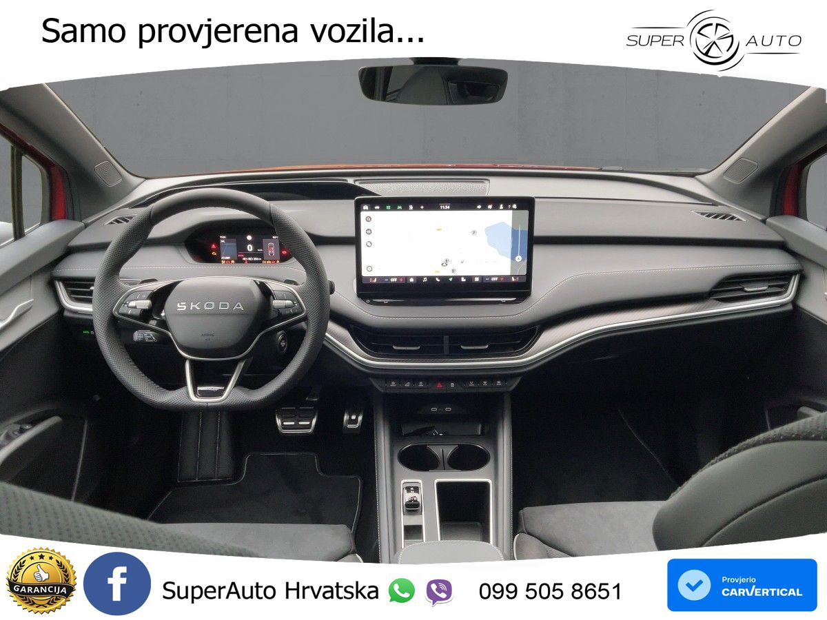 Škoda Enyaq Coupe 85x 82 kWh (286 KS) AWD SportLine LED+GR SJED+ACC