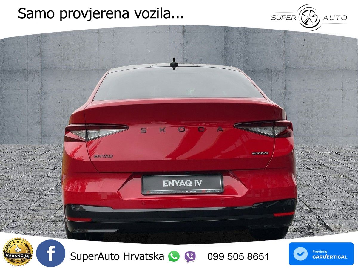 Škoda Enyaq Coupe 85x 82 kWh (286 KS) AWD SportLine LED+GR SJED+ACC