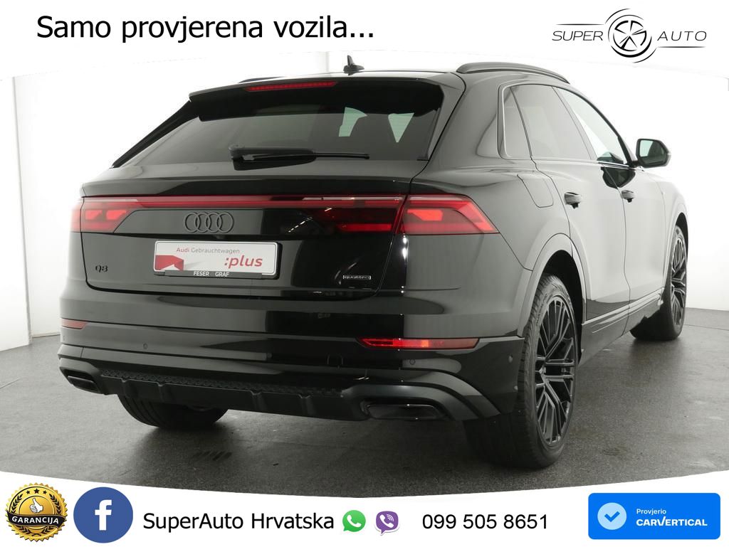 Audi Q8 50 TDI V6 (286 KS) quattro Tiptronic S line LED+GR SJED+ACC