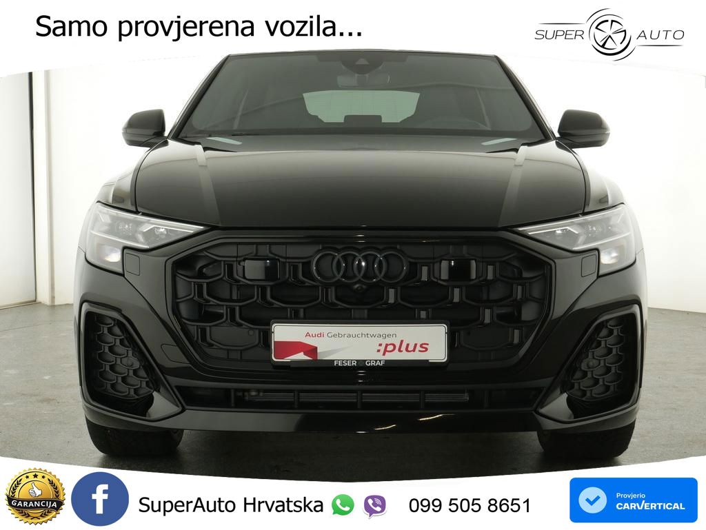 Audi Q8 50 TDI V6 (286 KS) quattro Tiptronic S line LED+GR SJED+ACC