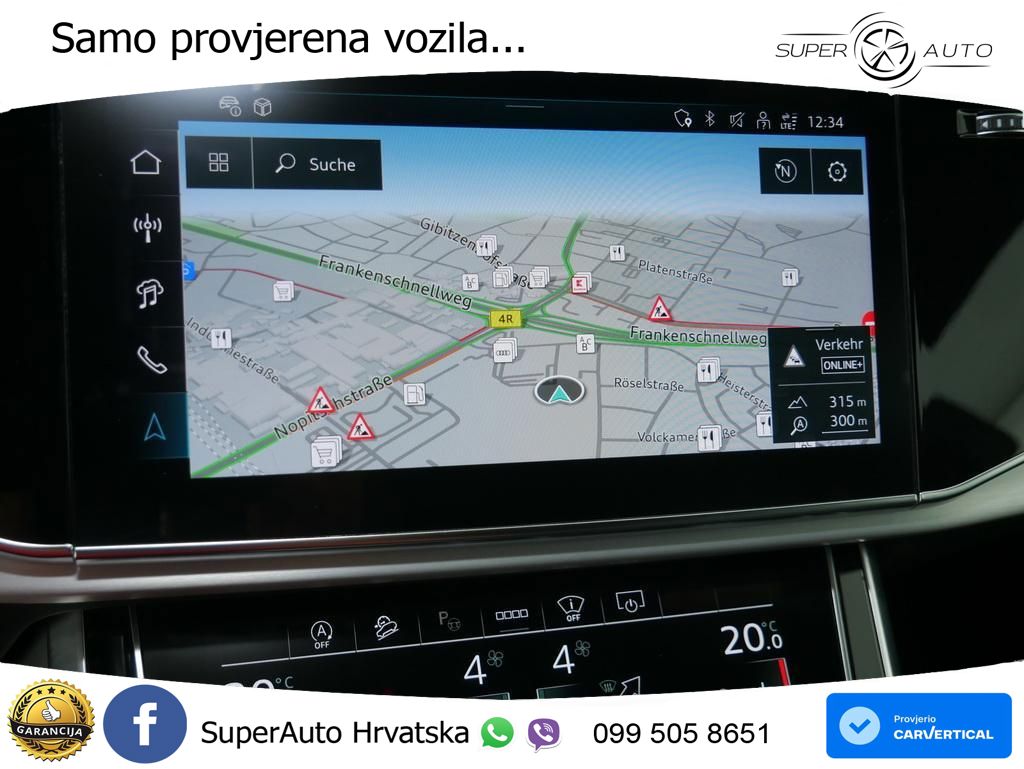 Audi Q8 50 TDI V6 (286 KS) quattro Tiptronic S line LED+GR SJED+ACC