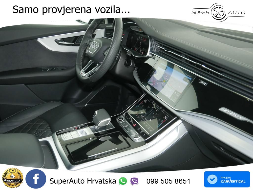 Audi Q8 50 TDI V6 (286 KS) quattro Tiptronic S line LED+GR SJED+ACC