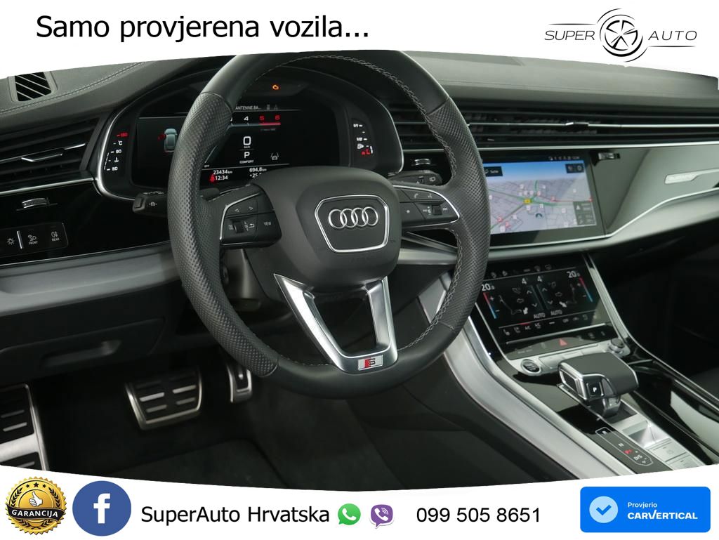 Audi Q8 50 TDI V6 (286 KS) quattro Tiptronic S line LED+GR SJED+ACC