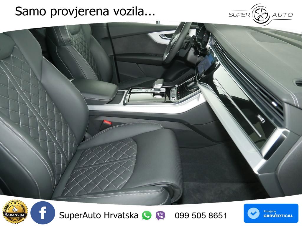 Audi Q8 50 TDI V6 (286 KS) quattro Tiptronic S line LED+GR SJED+ACC