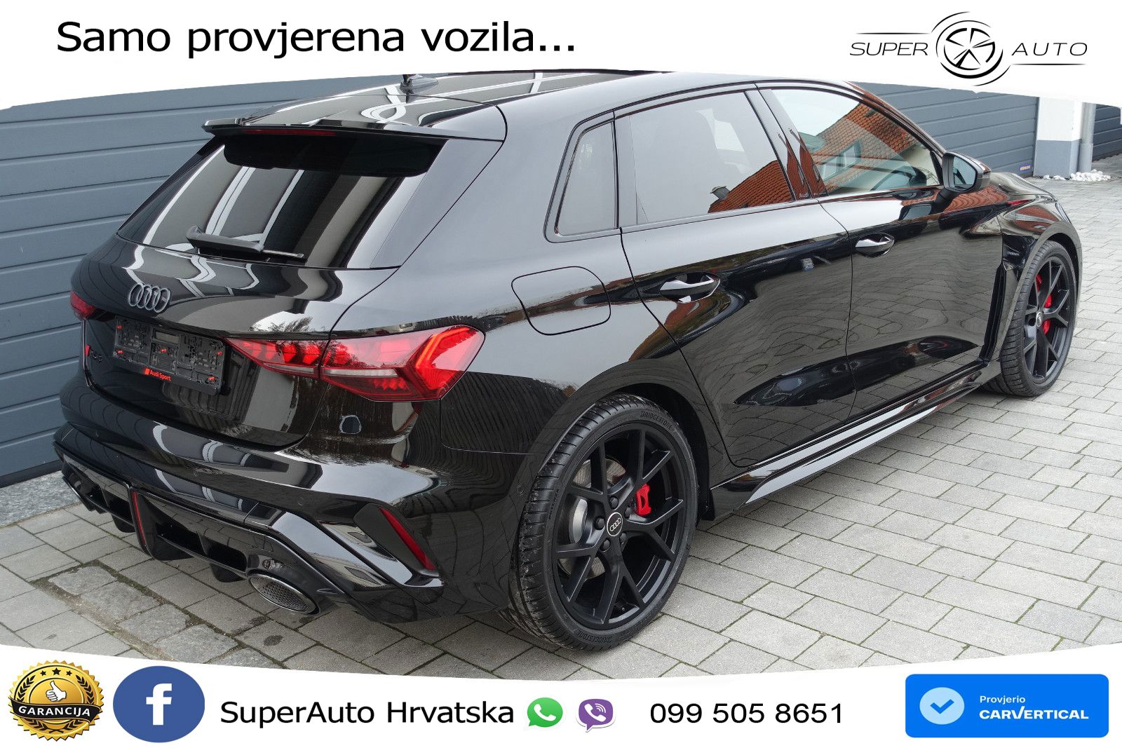 Audi RS3 Sedan 2.5 TFSI (400 KS) quattro S tronic LED+GR SJED+ACC