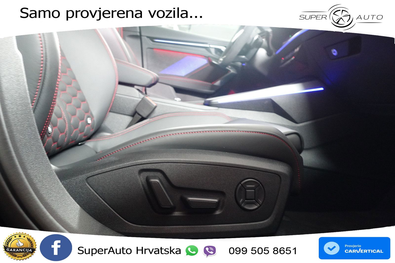 Audi RS3 Sedan 2.5 TFSI (400 KS) quattro S tronic LED+GR SJED+ACC