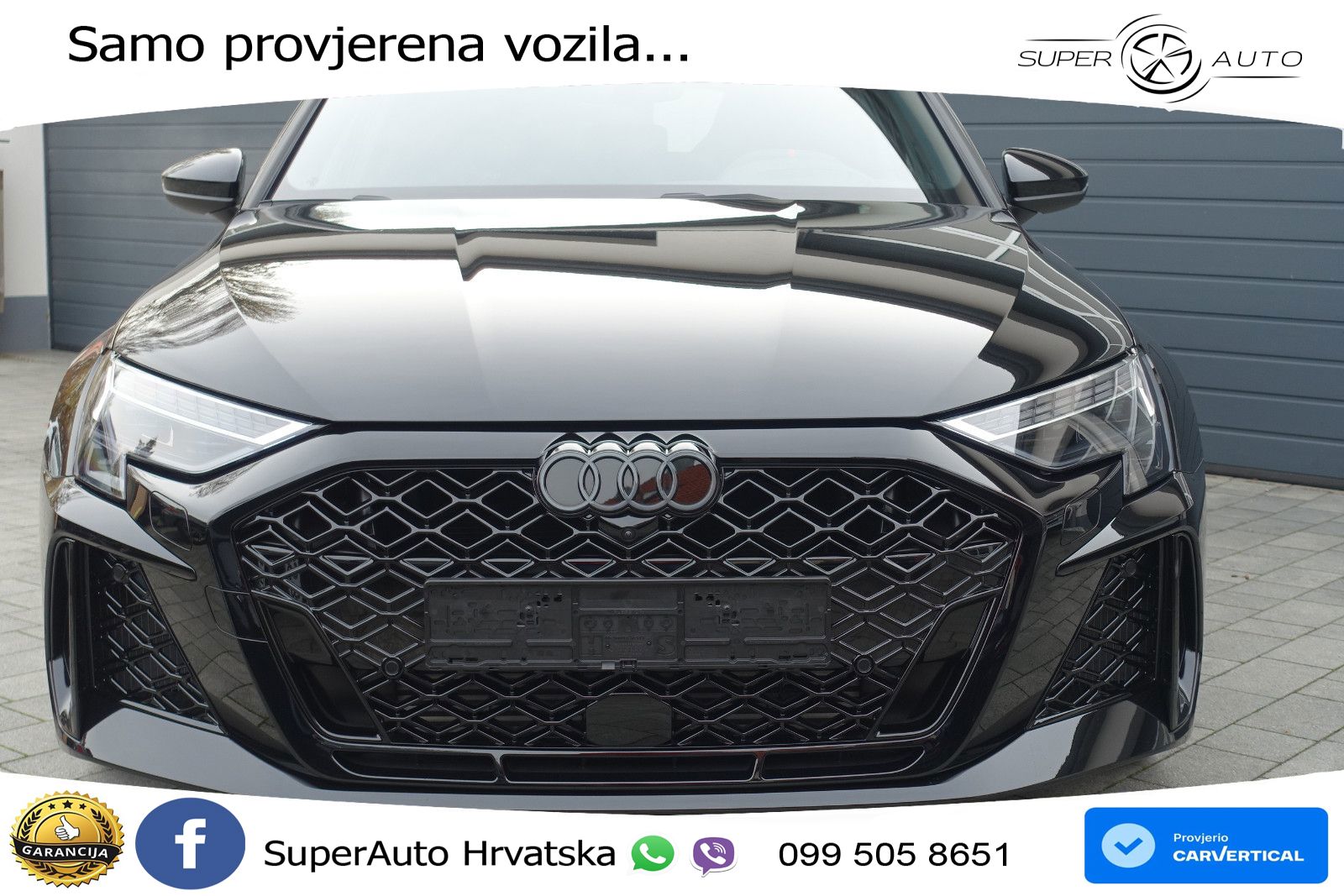 Audi RS3 Sedan 2.5 TFSI (400 KS) quattro S tronic LED+GR SJED+ACC