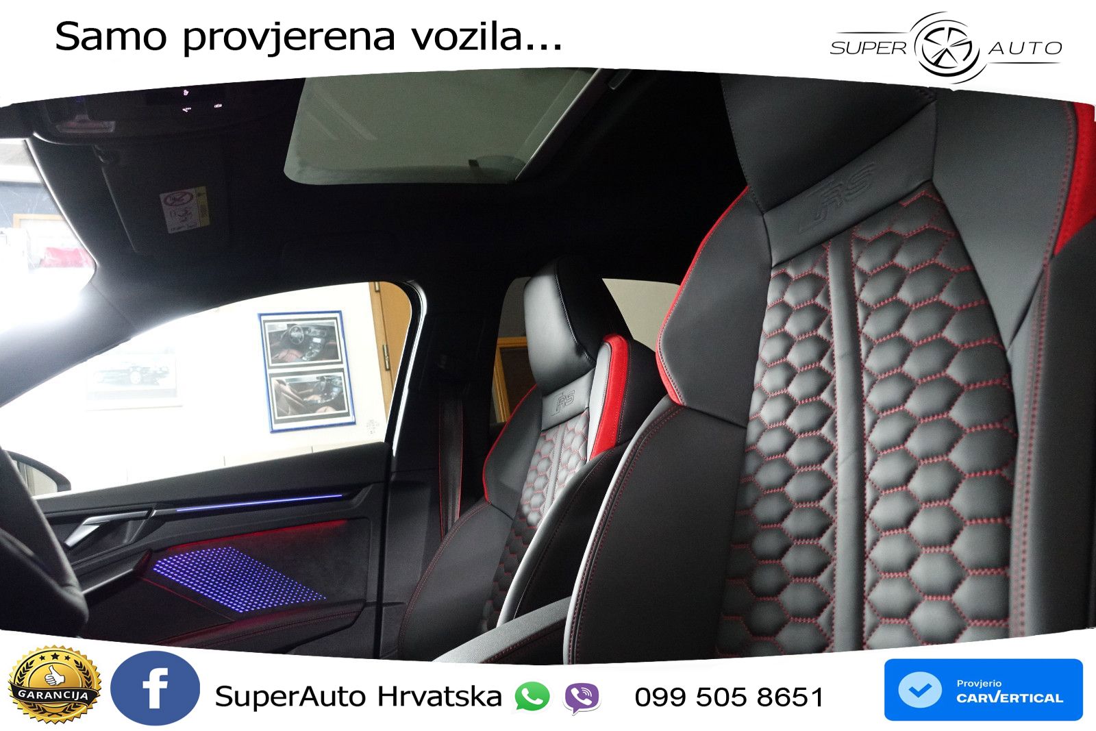 Audi RS3 Sedan 2.5 TFSI (400 KS) quattro S tronic LED+GR SJED+ACC