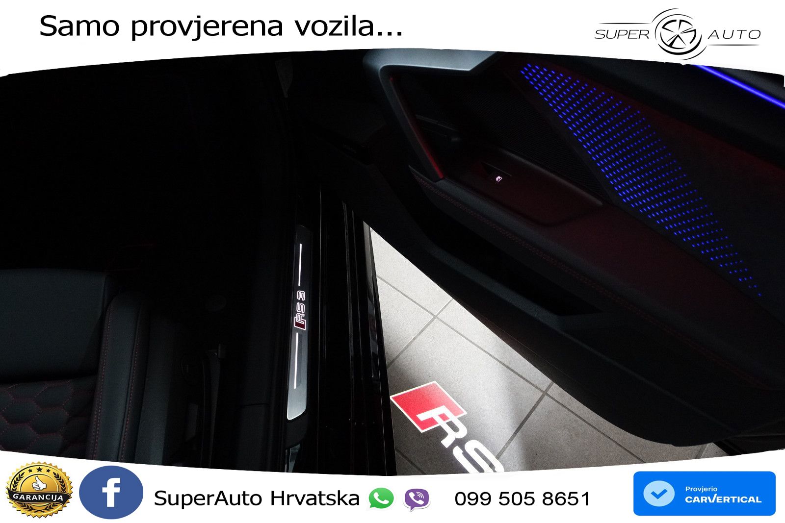 Audi RS3 Sedan 2.5 TFSI (400 KS) quattro S tronic LED+GR SJED+ACC