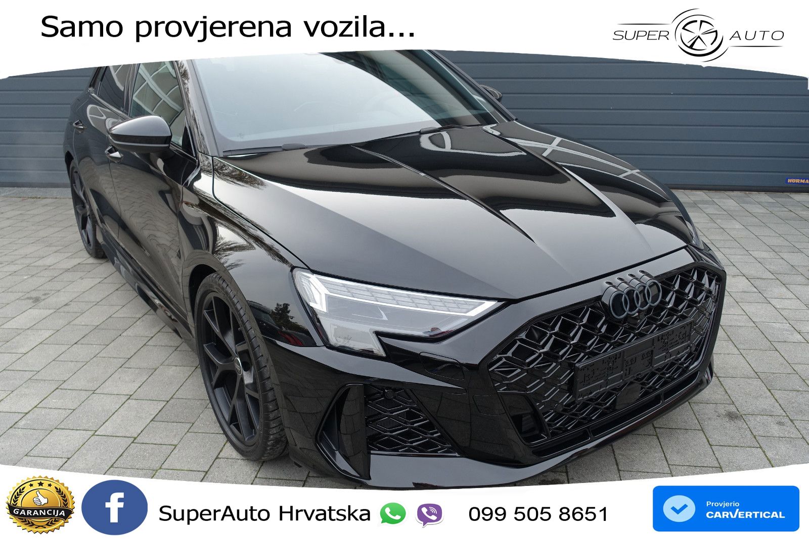 Audi RS3 Sedan 2.5 TFSI (400 KS) quattro S tronic LED+GR SJED+ACC