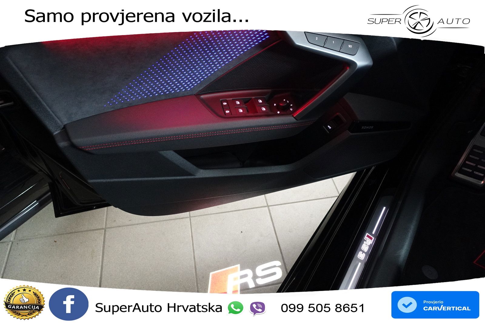 Audi RS3 Sedan 2.5 TFSI (400 KS) quattro S tronic LED+GR SJED+ACC