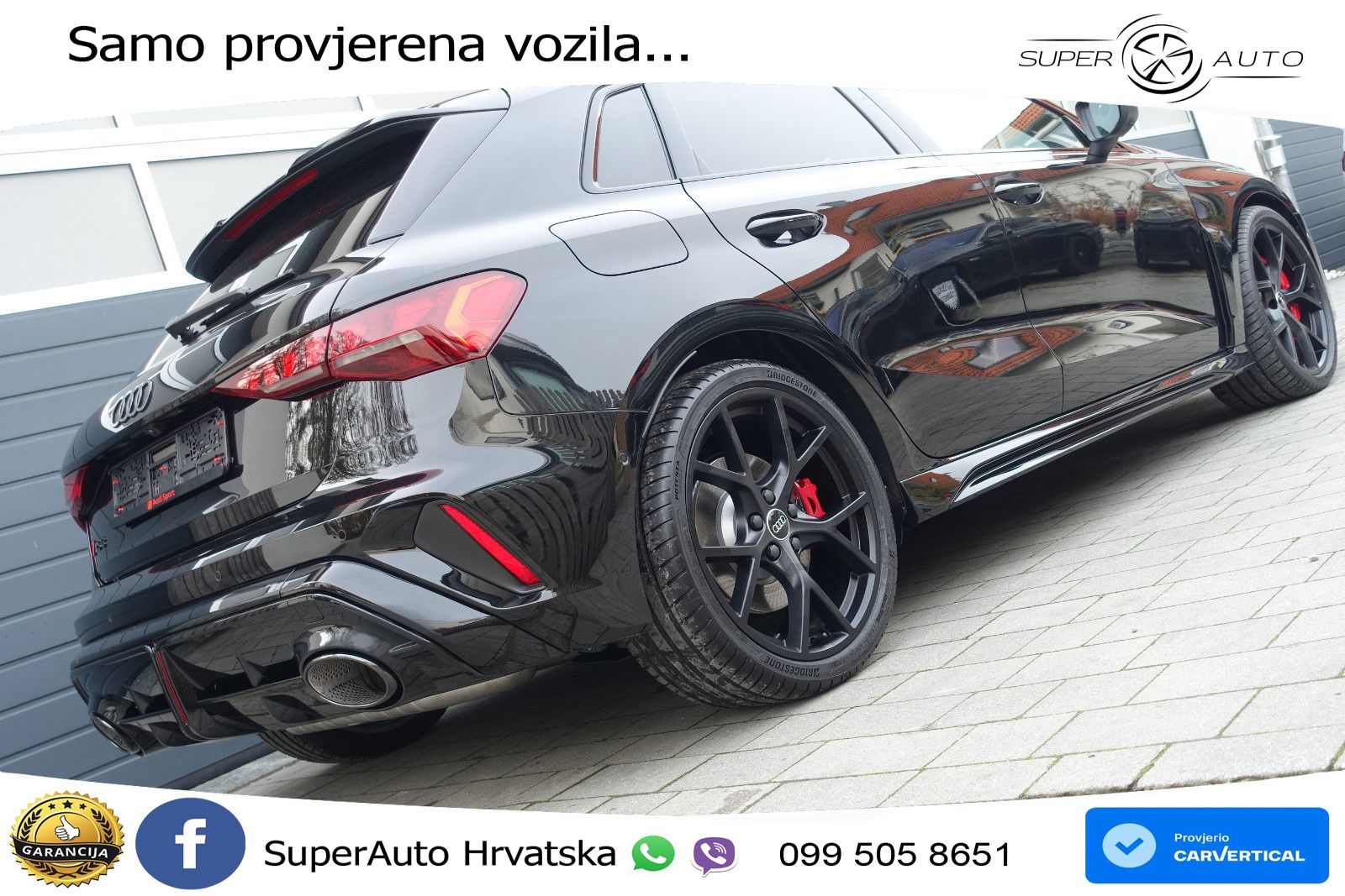 Audi RS3 Sedan 2.5 TFSI (400 KS) quattro S tronic LED+GR SJED+ACC