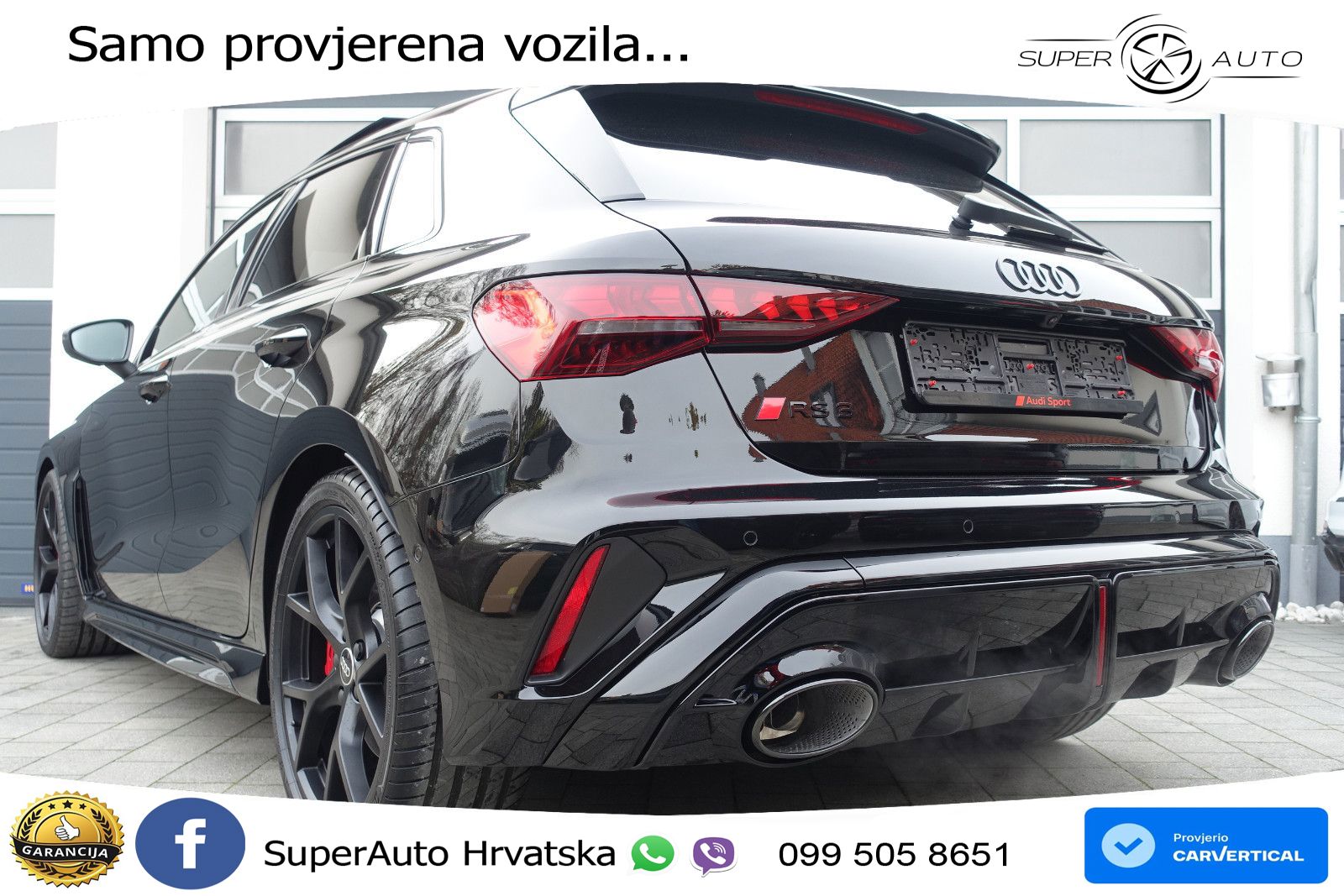 Audi RS3 Sedan 2.5 TFSI (400 KS) quattro S tronic LED+GR SJED+ACC