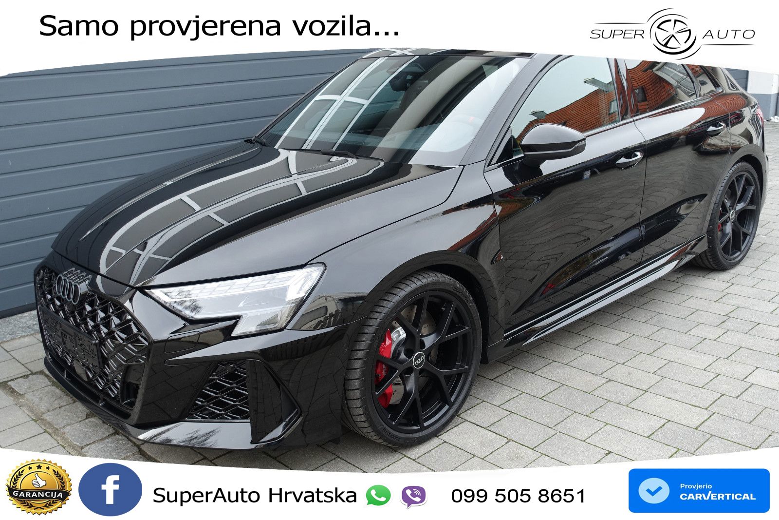 Audi RS3 Sedan 2.5 TFSI (400 KS) quattro S tronic LED+GR SJED+ACC