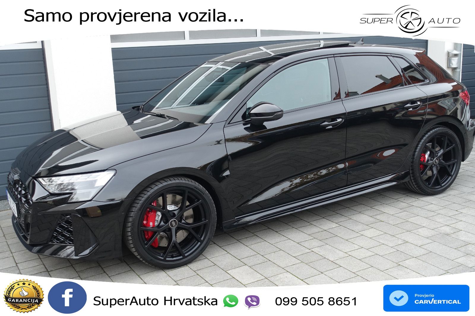 Audi RS3 Sedan 2.5 TFSI (400 KS) quattro S tronic LED+GR SJED+ACC