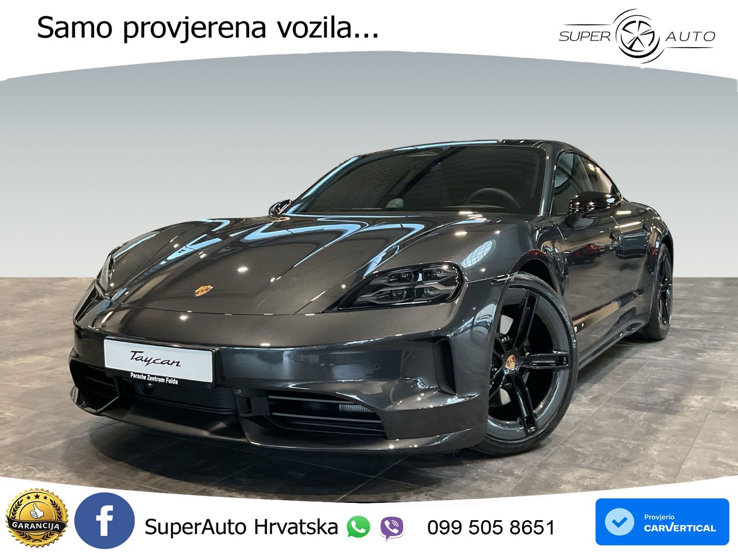 Porsche Taycan 105 kWh (435 KS)