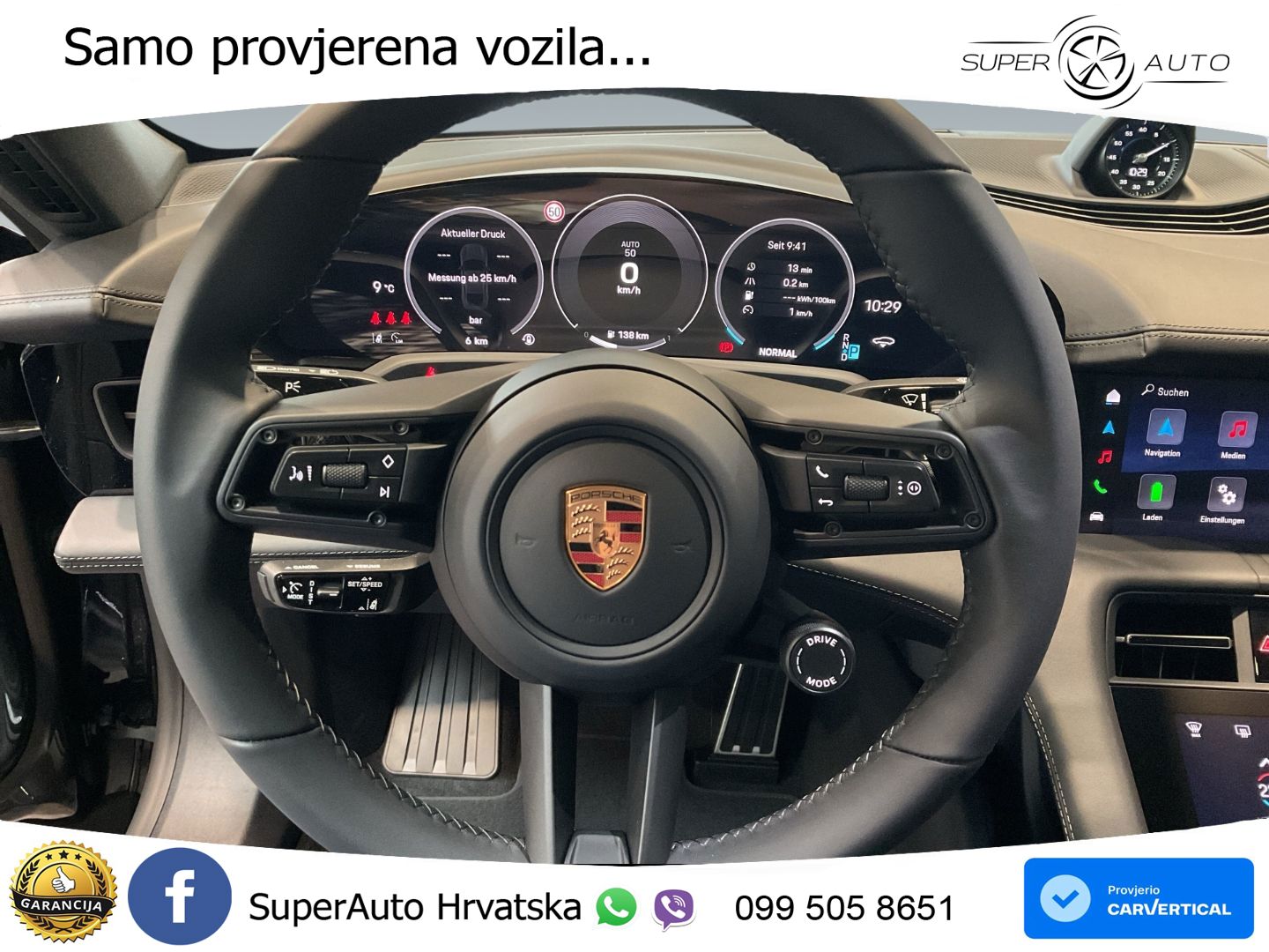 Porsche Taycan 105 kWh (435 KS)