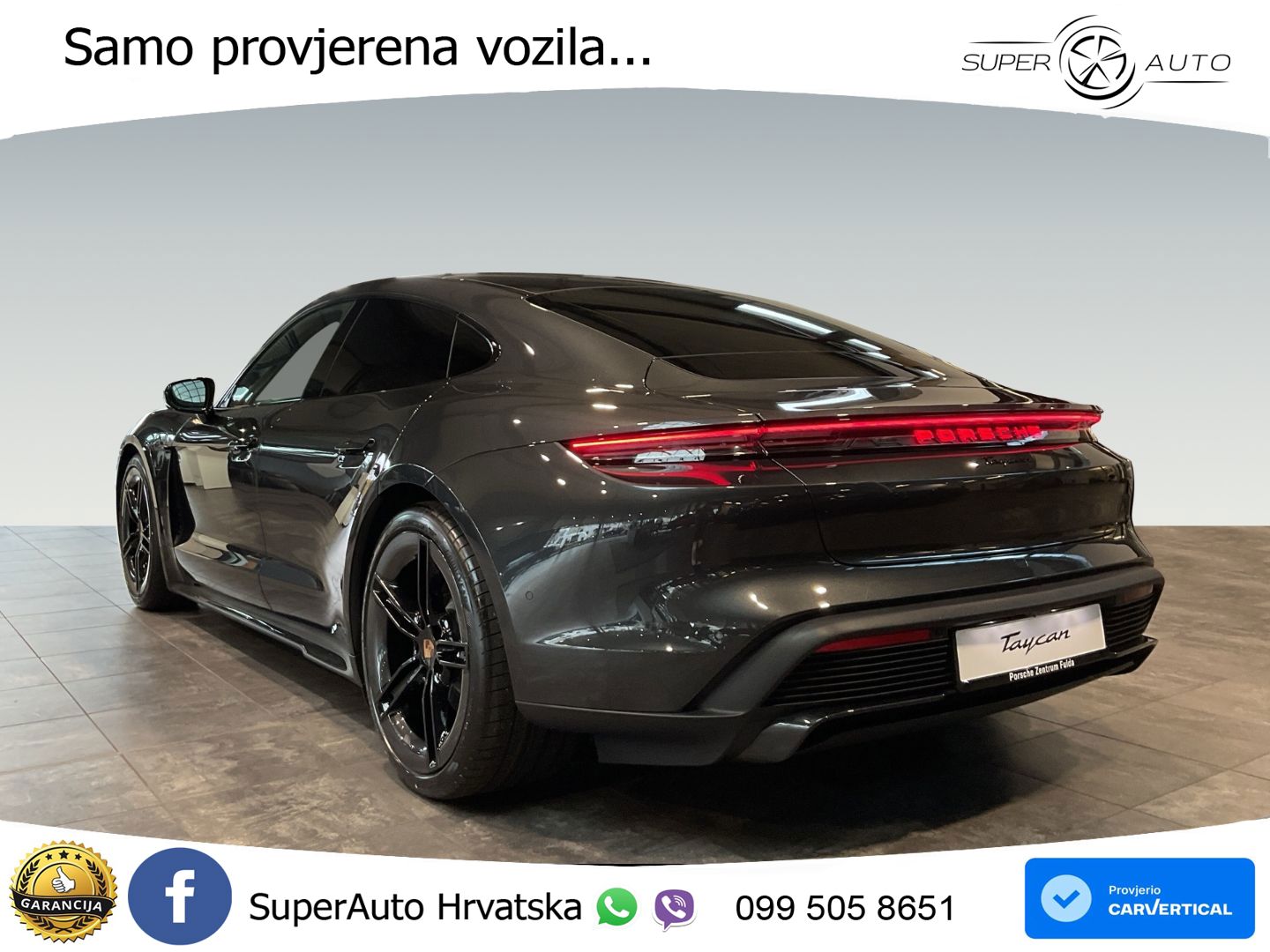Porsche Taycan 105 kWh (435 KS)