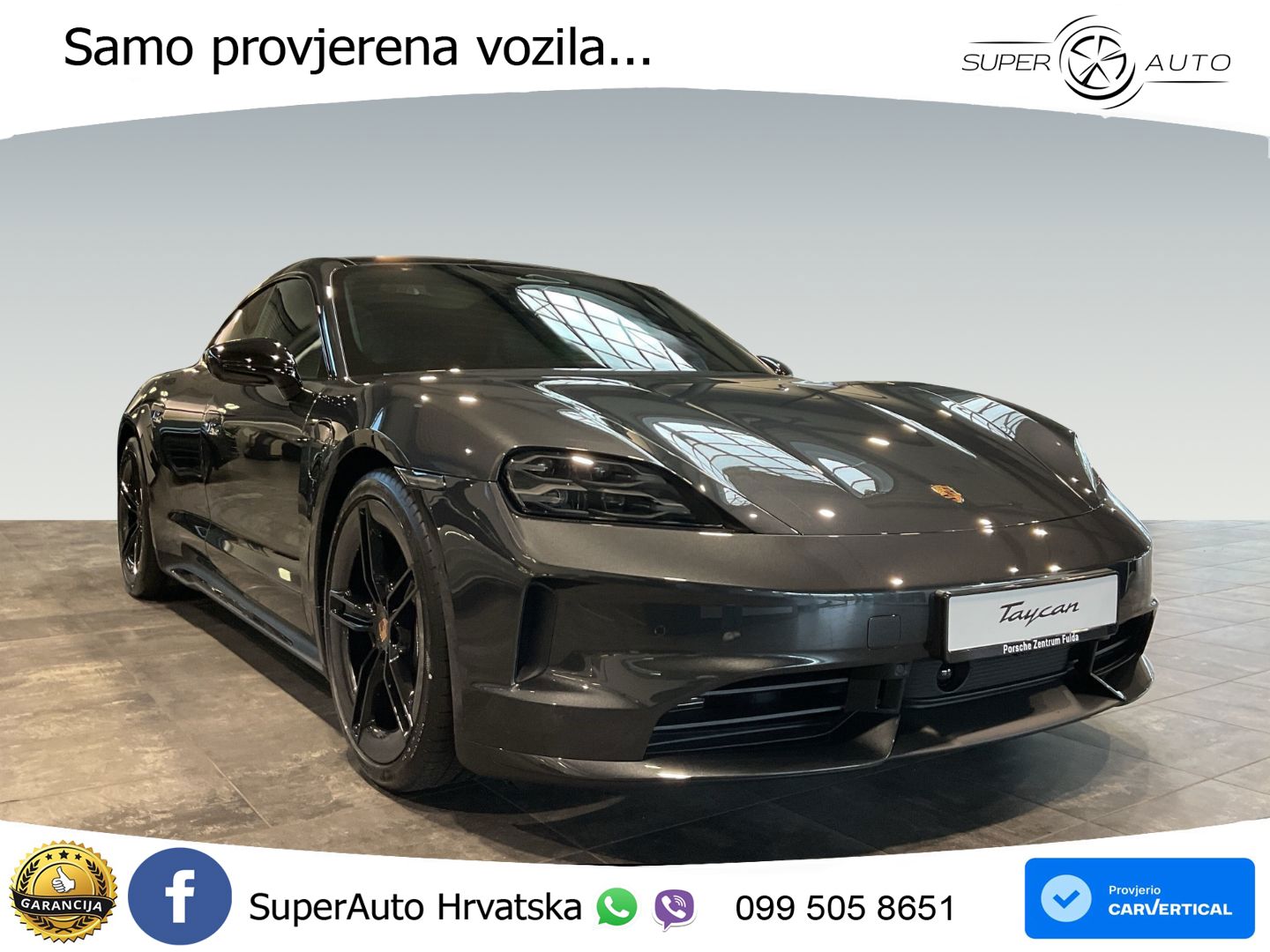 Porsche Taycan 105 kWh (435 KS)