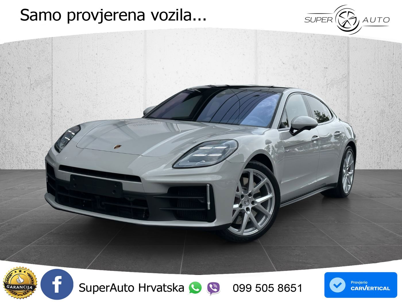 Porsche Panamera 4S 2.9 V6 (544 KS) E-Hybrid PDK ACC+HEAD+4xGR SJED+360+PANO