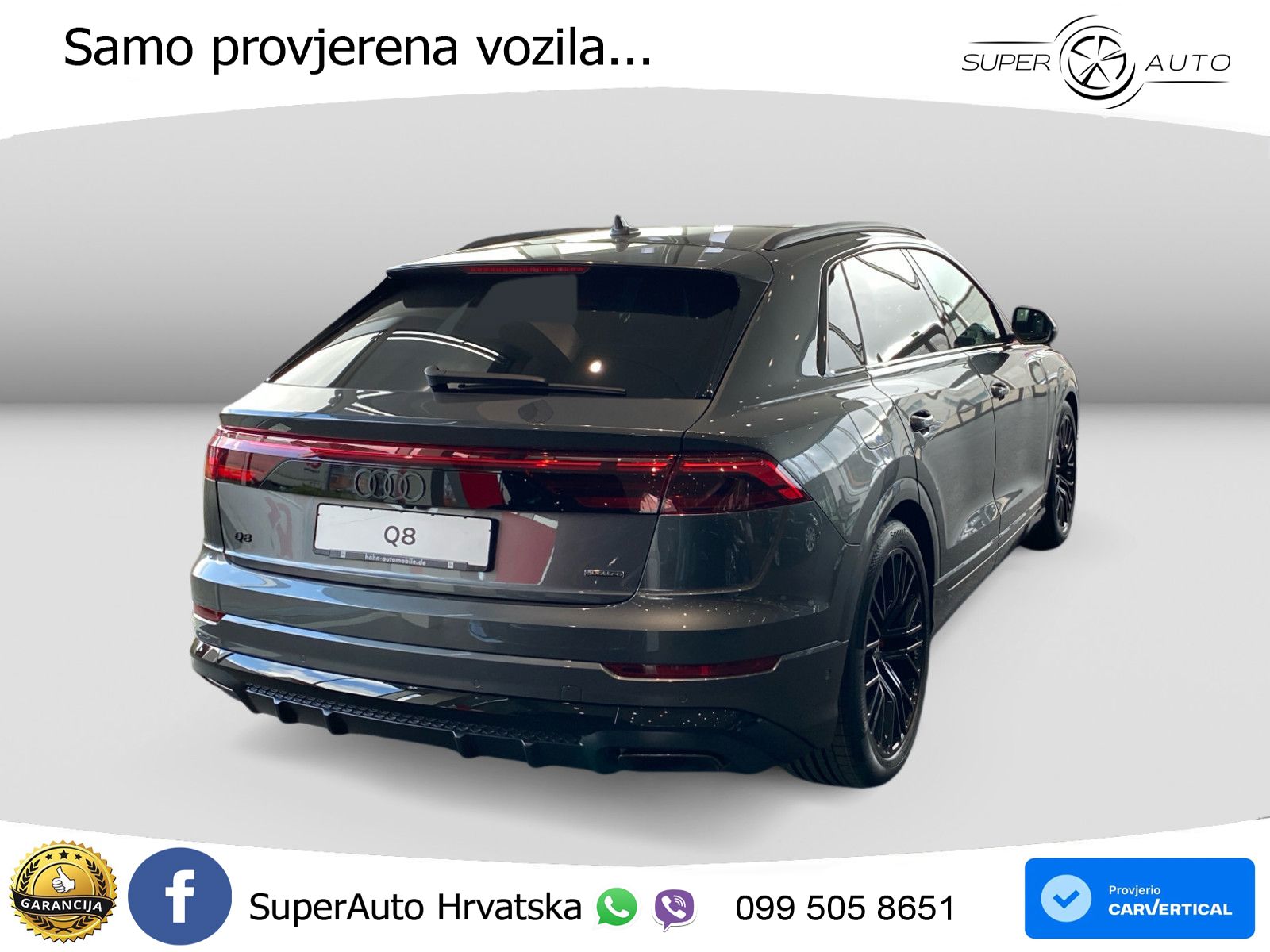 Audi Q8 55 TFSIe V6 (394 KS) quattro Tiptronic