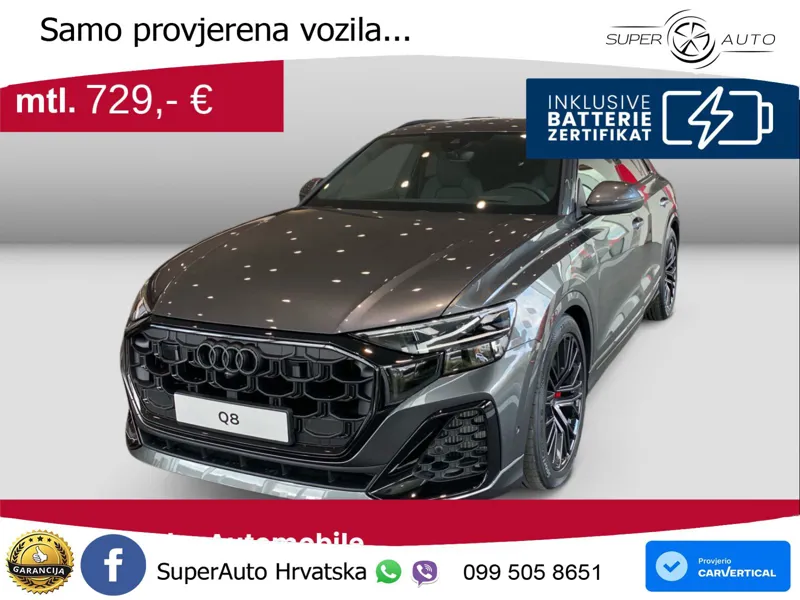 Audi Q8 55 TFSIe V6 (394 KS) quattro Tiptronic