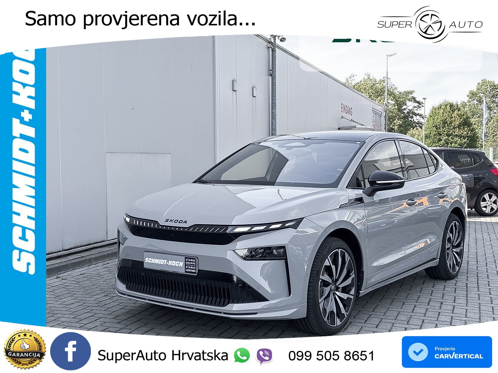 Škoda Enyaq Coupe iV 85 82 kWh (286 KS) SportLine LED+GR SJED+ACC