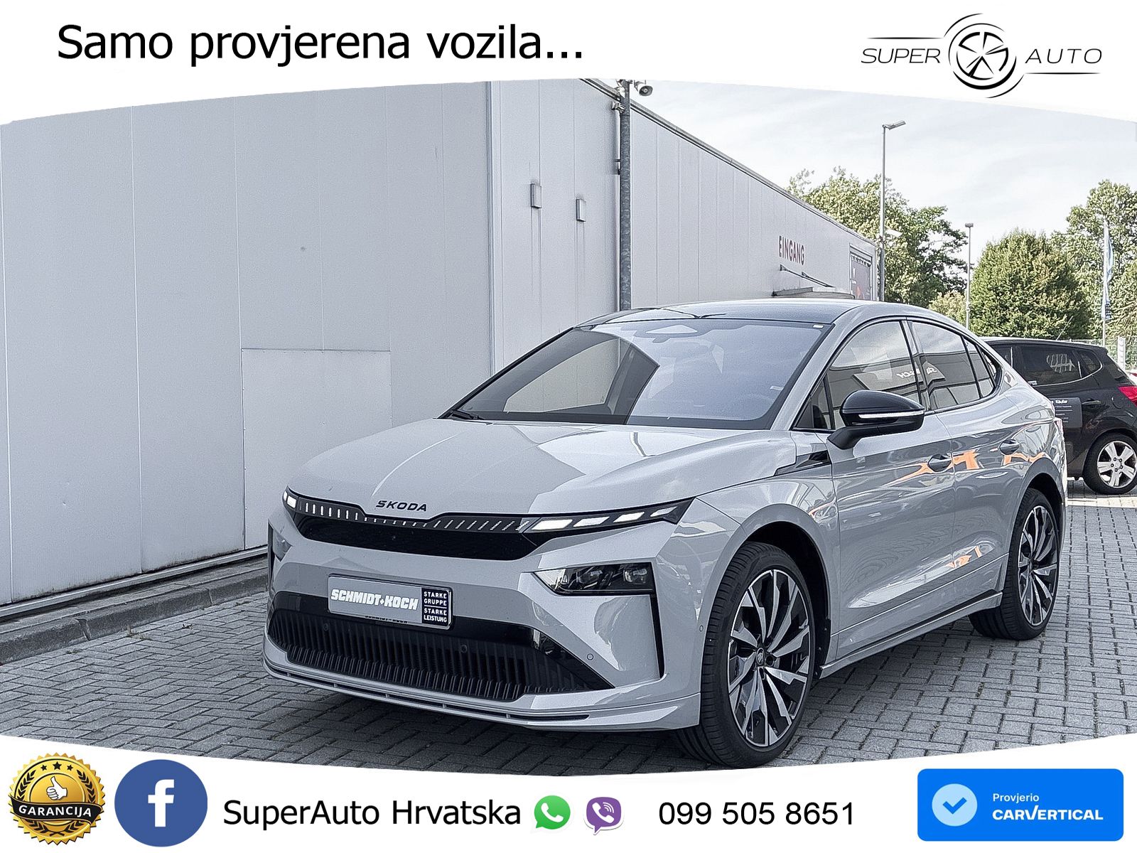 Škoda Enyaq Coupe iV 85 82 kWh (286 KS) SportLine LED+GR SJED+ACC