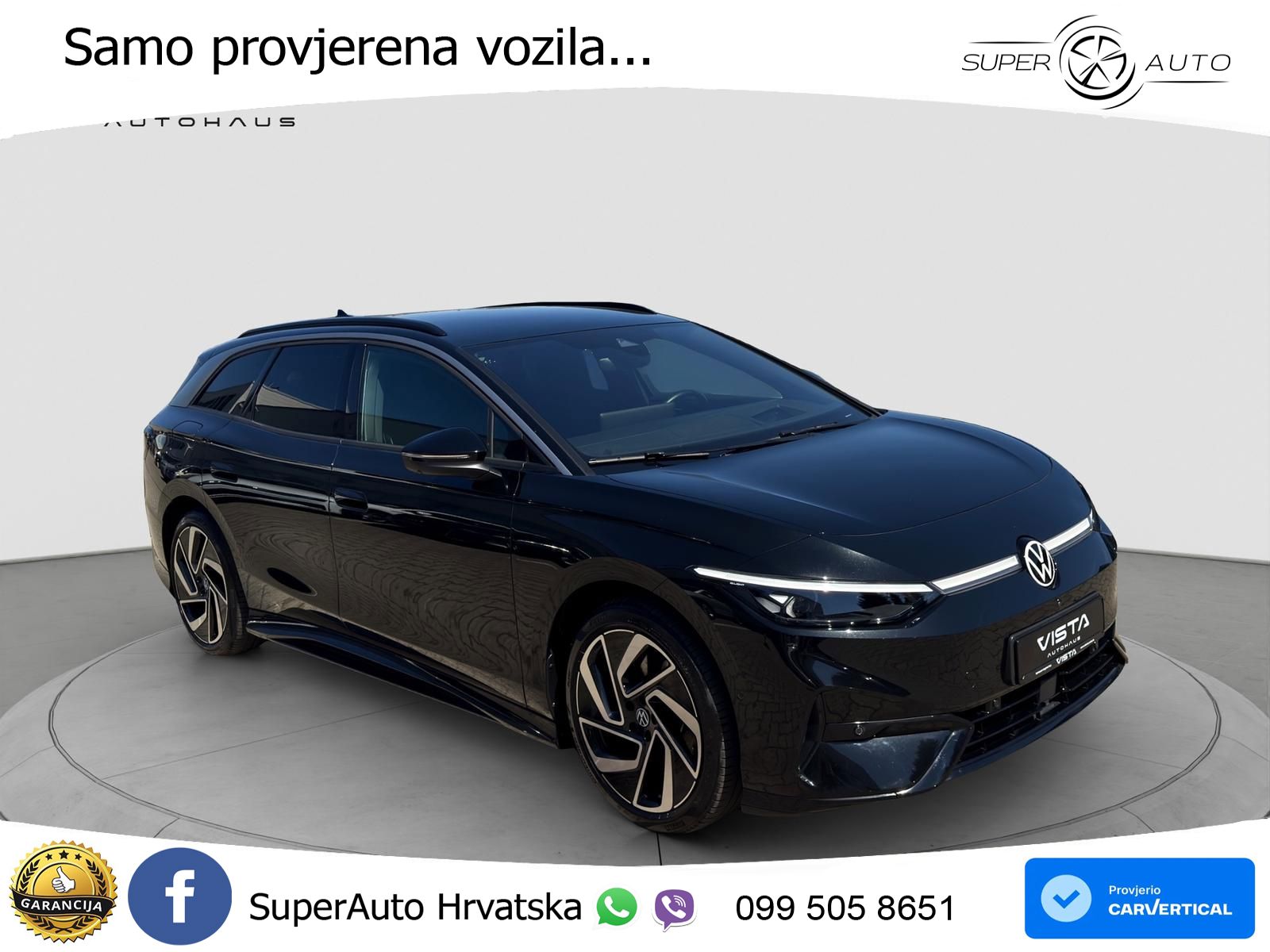 Volkswagen ID.7 Pro 82 kWh (286 KS)