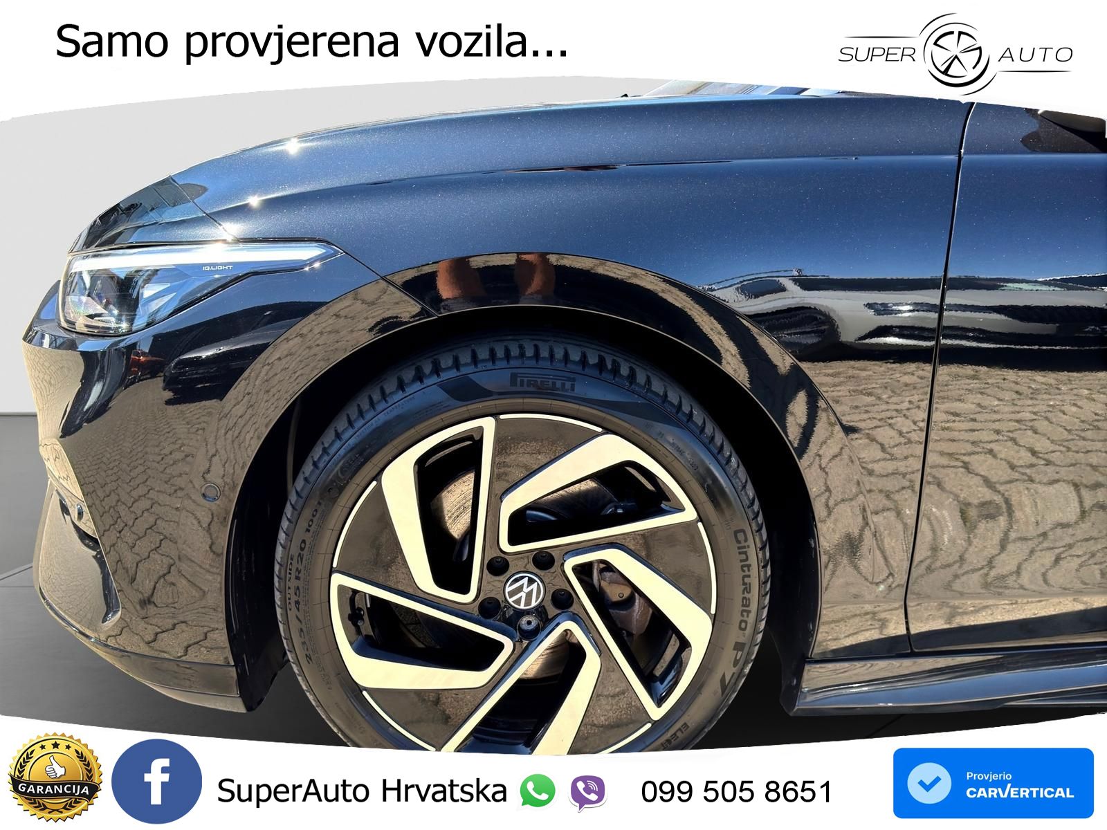 Volkswagen ID.7 Pro 82 kWh (286 KS)