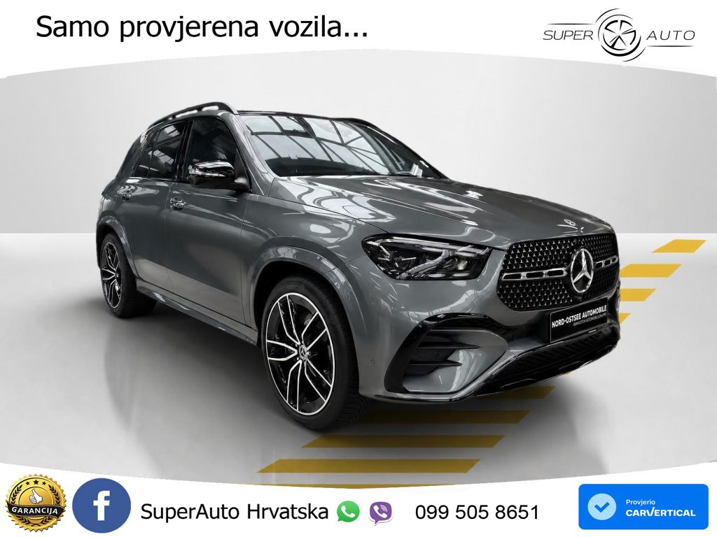Mercedes GLE 450d (367 KS) EQ Boost 4MATIC 9G-TRONIC AMG LED+GR SJED+ACC