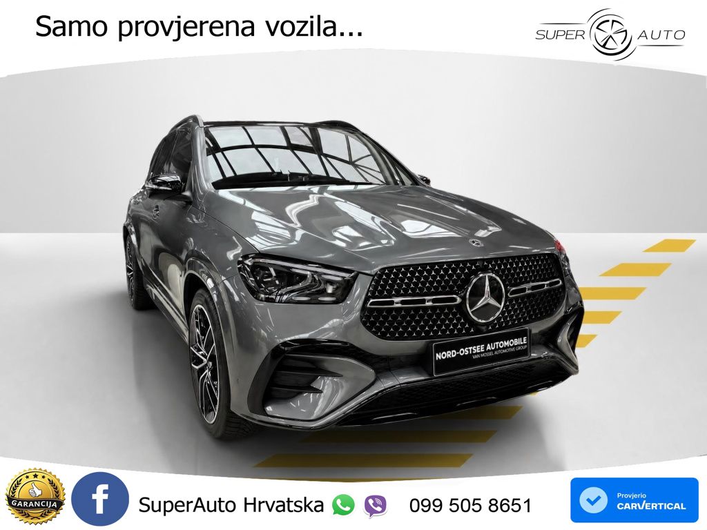 Mercedes GLE 450d (367 KS) EQ Boost 4MATIC 9G-TRONIC AMG LED+GR SJED+ACC