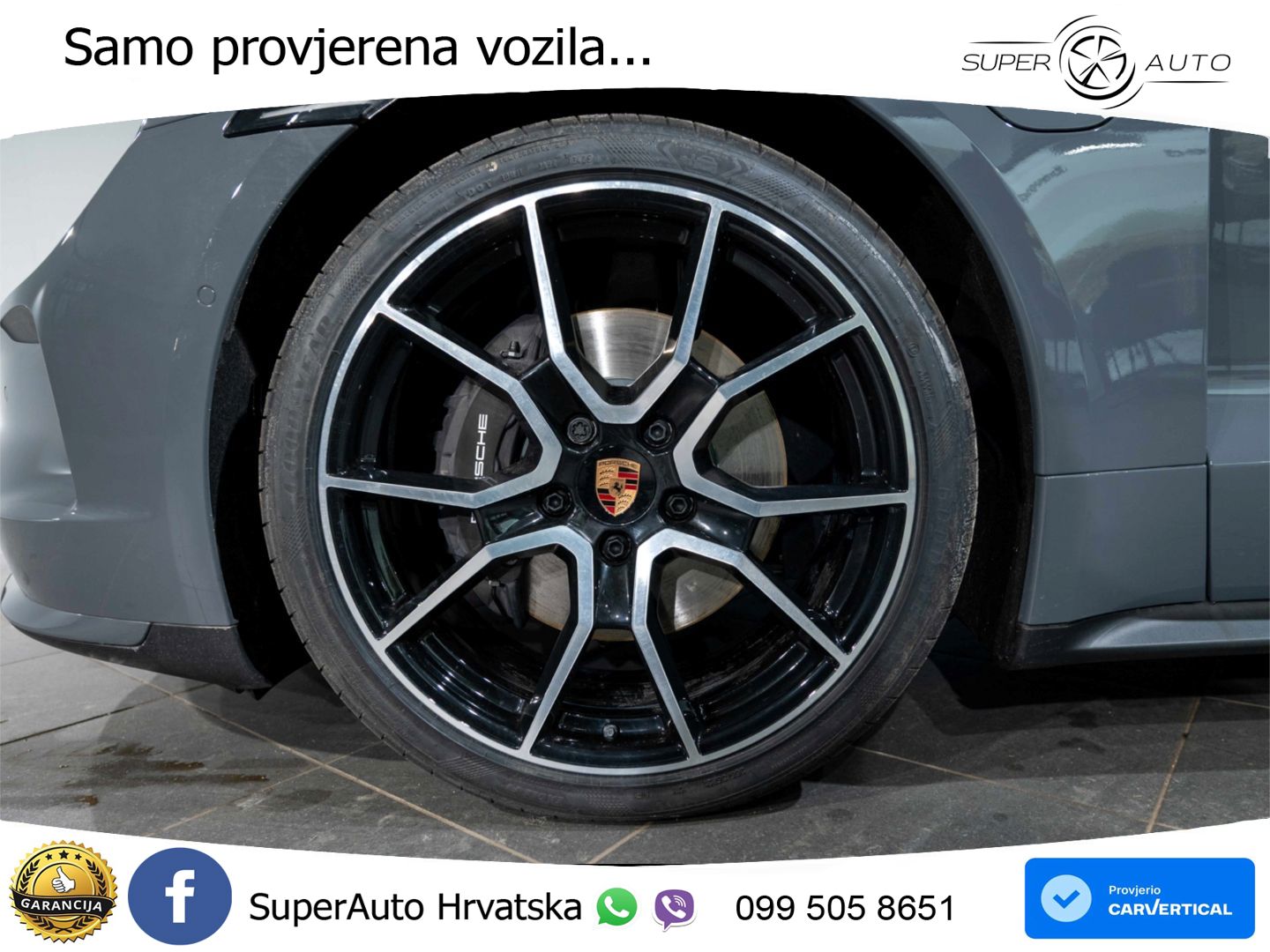 Porsche Taycan Sport Turismo 105 kWh (435 KS)
