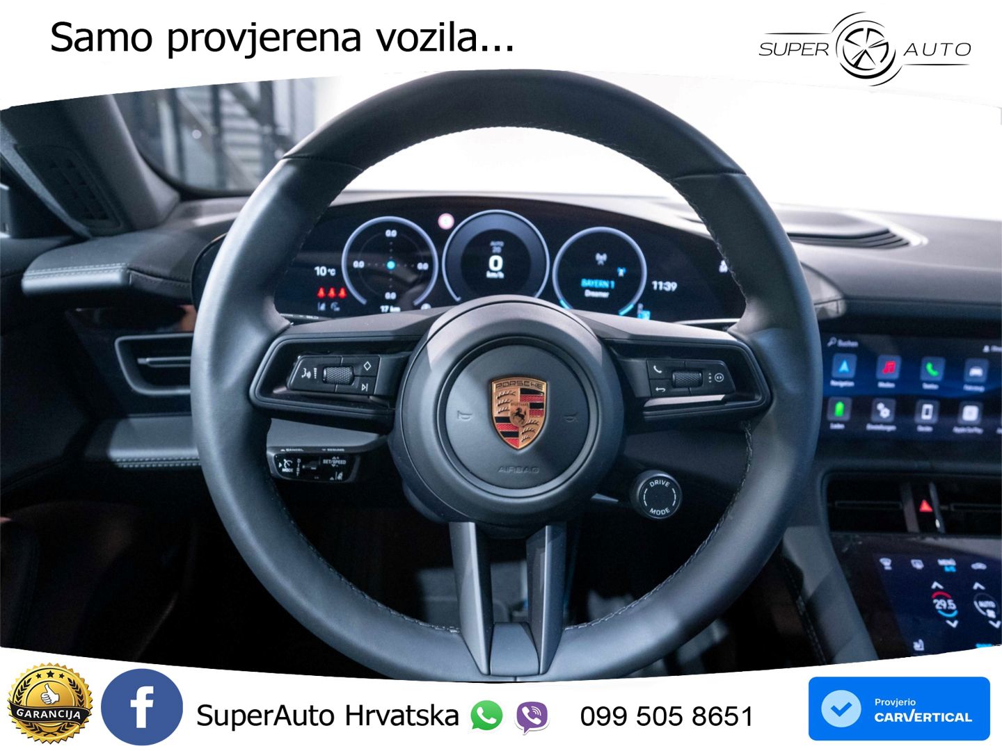 Porsche Taycan Sport Turismo 105 kWh (435 KS)