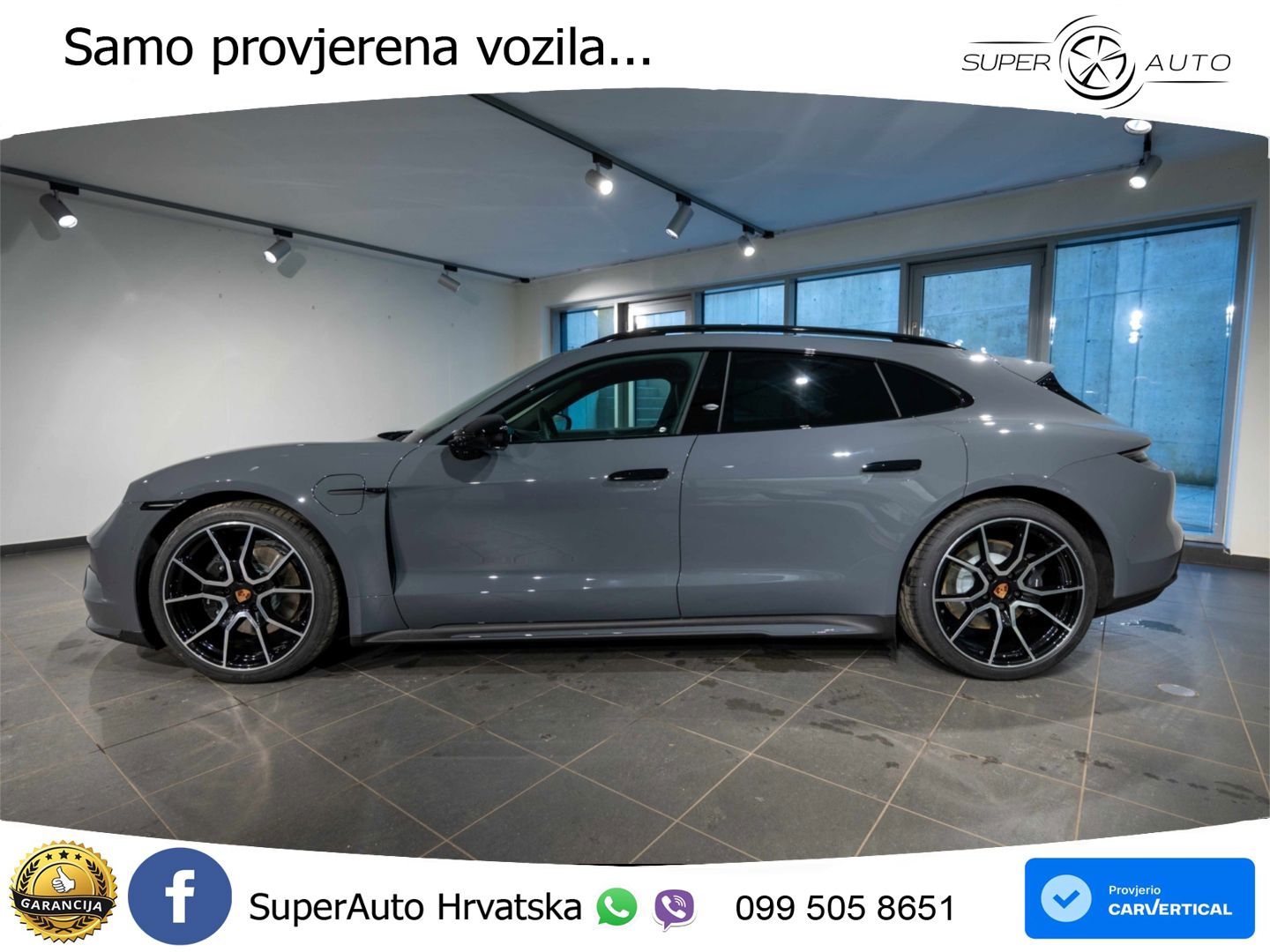 Porsche Taycan Sport Turismo 105 kWh (435 KS)