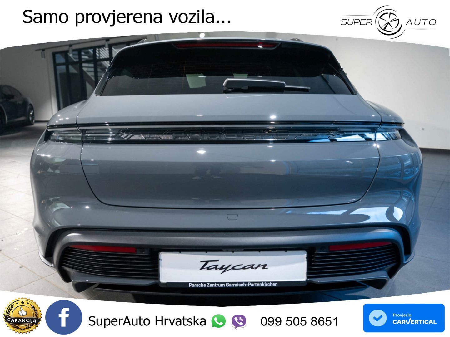 Porsche Taycan Sport Turismo 105 kWh (435 KS)