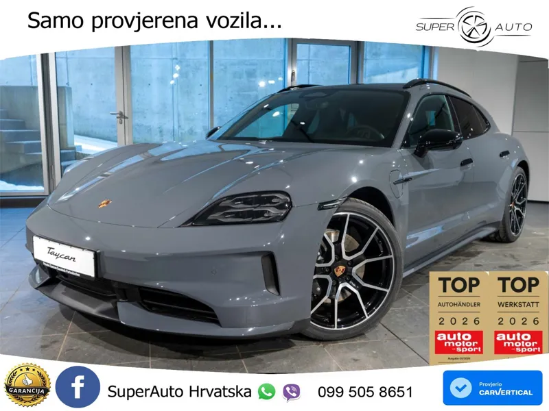 Porsche Taycan Sport Turismo 105 kWh (435 KS)