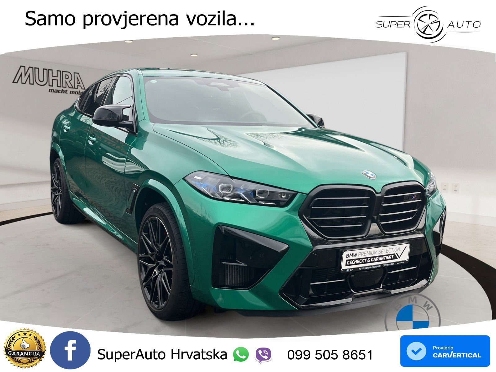 BMW X6 M Competition 4.4 V8 (625 KS) xDrive Steptronic LED+GR SJED+ACC