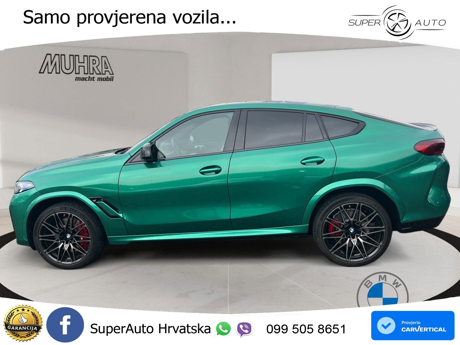 BMW X6 M Competition 4.4 V8 (625 KS) xDrive Steptronic LED+GR SJED+ACC