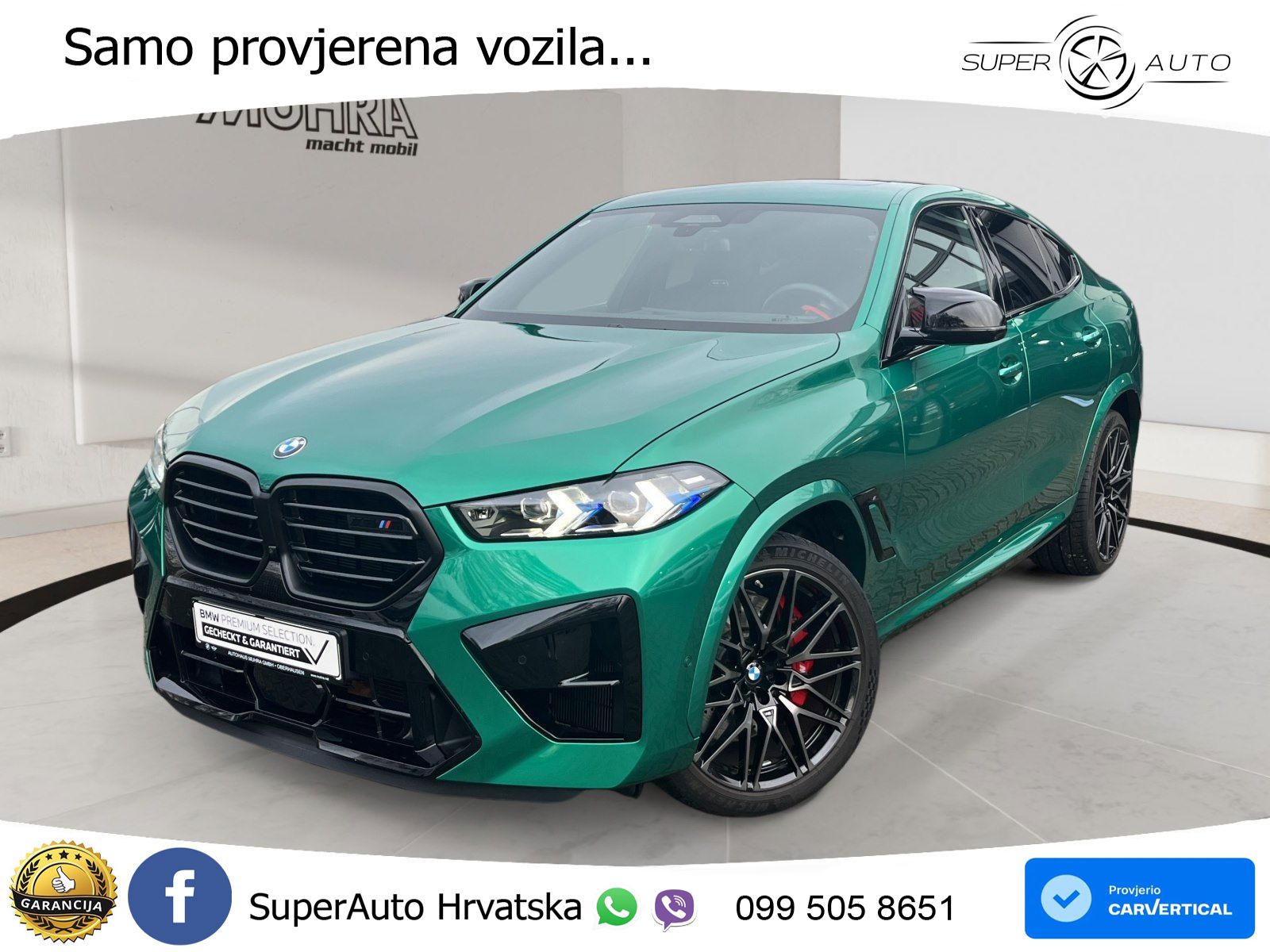 BMW X6 M Competition 4.4 V8 (625 KS) xDrive Steptronic LED+GR SJED+ACC