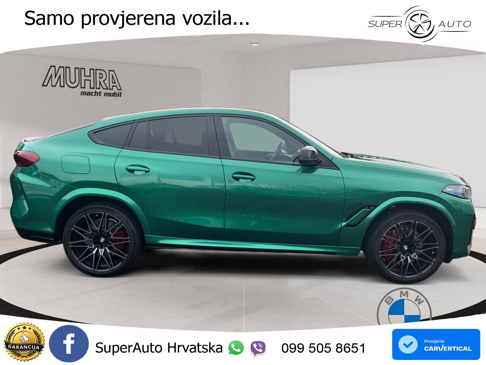 BMW X6 M Competition 4.4 V8 (625 KS) xDrive Steptronic LED+GR SJED+ACC