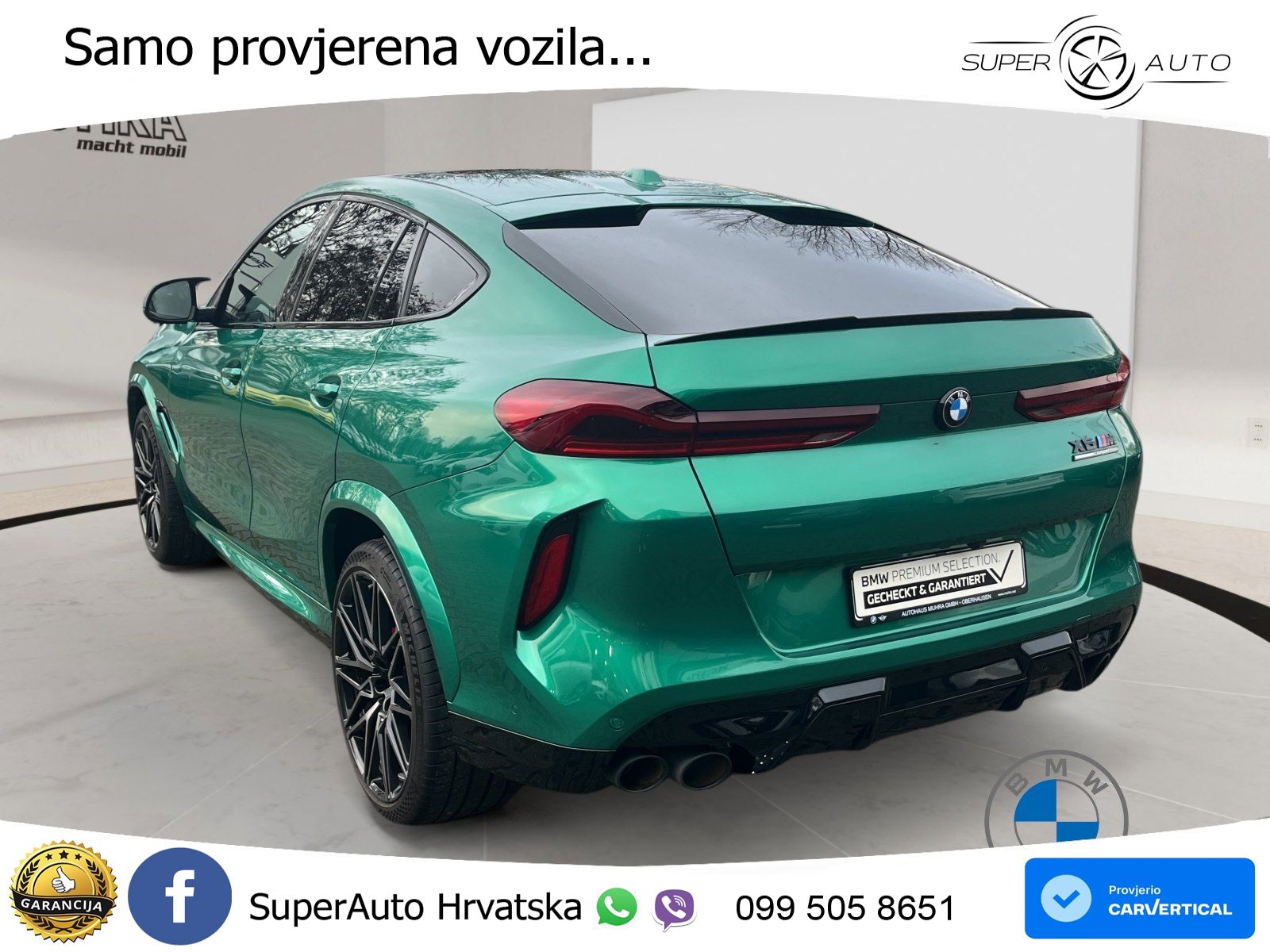 BMW X6 M Competition 4.4 V8 (625 KS) xDrive Steptronic LED+GR SJED+ACC