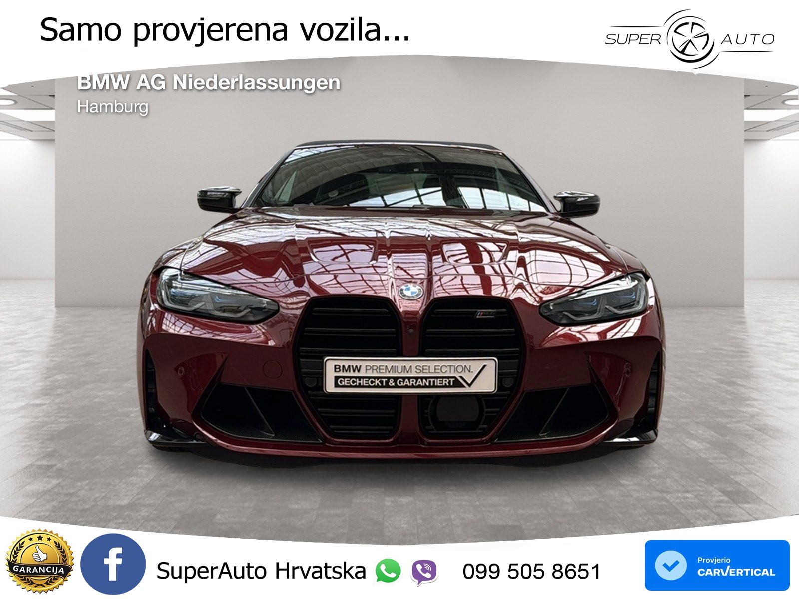 BMW M4 Convertible Competition 3.0 (510 KS) xDrive Steptronic